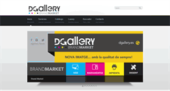 Desktop Screenshot of dgallery.es